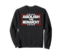 Declaración de Abolish The Monarchy Bold Stars Sudadera