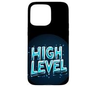 Declaración de bastante alto nivel para una mentalidad ganadora Carcasa para iPhone 15 Pro Max