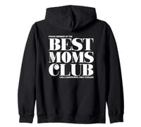 Declaración de Best Moms Club Mother Fam Sudadera con Capucha