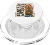 Declaración de Celebrar Mantis Respeto Toda Vida PopSockets PopGrip para MagSafe
