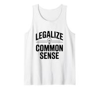 Declaración de empoderamiento de Sentido común de legalización Camiseta sin Mangas