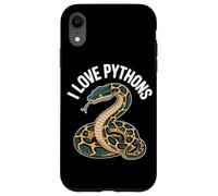 Declaración de entusiasta de I Love Pythons Carcasa para iPhone XR