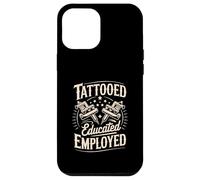 Declaración de Estilo de Vida de los empleados educados tatuados Carcasa para iPhone 12 Pro MAX