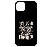 Declaración de Estilo de Vida de los empleados educados tatuados Carcasa para iPhone 14 Plus