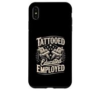 Declaración de Estilo de Vida de los empleados educados tatuados Carcasa para iPhone XS MAX