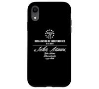 Declaración de Independencia de John Adams Carcasa para iPhone XR