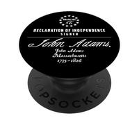 Declaración de Independencia de John Adams PopSockets PopGrip Adhesivo