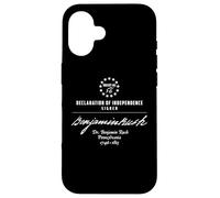 Declaración de Independencia del Dr. Benjamin Rush Carcasa para iPhone 16