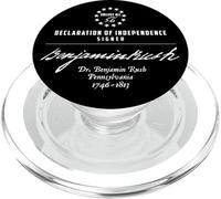 Declaración de Independencia del Dr. Benjamin Rush PopSockets PopGrip para MagSafe