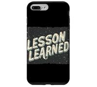 Declaración de lecciones aprendidas para hombre y mujer Carcasa para iPhone 7 Plus/8 Plus