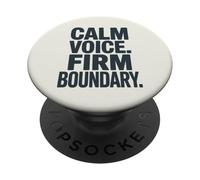 Declaración de límites de la Firma de Voz Tranquila PopSockets PopGrip Adhesivo