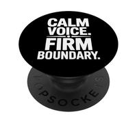 Declaración de límites de la Firma de Voz Tranquila PopSockets PopGrip Adhesivo