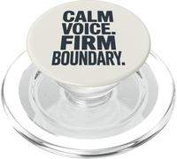 Declaración de límites de la Firma de Voz Tranquila PopSockets PopGrip para MagSafe