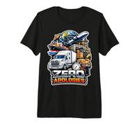 Declaración de logística Global Zero Apologies Camiseta Premium