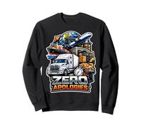 Declaración de logística Global Zero Apologies Sudadera