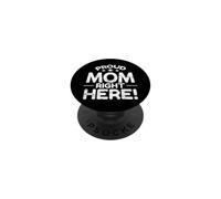 Declaración de mamá Orgullosa aquí PopSockets PopGrip Adhesivo