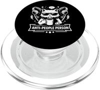 Declaración de mentalidad humorística introvertida de Persona Anti Gente PopSockets PopGrip para MagSafe