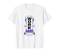 Declaración de motivación de Trabajo Duro Camiseta