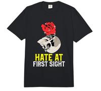 Declaración de Odio a Primera Vista Antisocial insociable Comfort Colors Adult Heavyweight T-Shirt