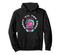 Declaración de Party Til You Drop Punk Rock Skater Sudadera con Capucha