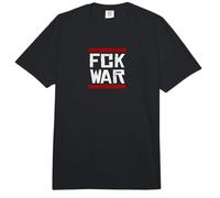 Declaración de Paz política contra la Guerra de FCK War Comfort Colors Adult Heavyweight T-Shirt
