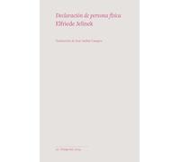 Declaración de persona física (TEMPORAL)