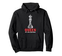 Declaración de Poder de la Reina de F-ing Everything Women Funny Sudadera con Capucha