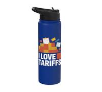 Declaración de política comercial I Love Tariffs Stainless Steel Insulated Water Bottle