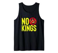 Declaración de protesta contra la Democracia contra la monarquía NO Kings Camiseta sin Mangas