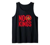 Declaración de protesta contra la Democracia contra la monarquía NO Kings Camiseta sin Mangas