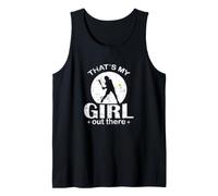 Declaración de Softbol Esa es mi Chica Afuera Camiseta sin Mangas