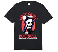Declaración de Trabajo Divertida de Do It Right Do It Well Comfort Colors Adult Heavyweight T-Shirt