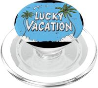 Declaración de vacaciones afortunadas para una diversión sin fin PopSockets PopGrip para MagSafe