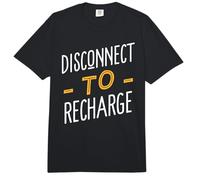 Declaración de Vida analógica de desintoxicación Digital para recargar Comfort Colors Adult Heavyweight T-Shirt