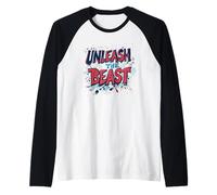 Declaración del discurso de Unleash the Beast Camiseta Manga Raglan