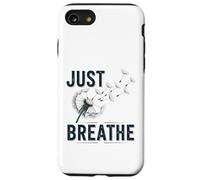 Declaración del Lema de inspiración Just Breathe Dandelion Carcasa para iPhone SE (2020) / 7/8