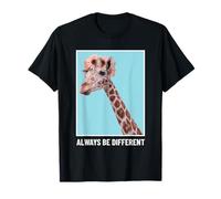 Declaración Divertida de Amor Propio Always Be Different Camiseta