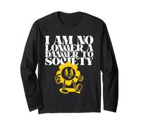 Declaración Divertida de I Am No Longer A Danger To Society Manga Larga