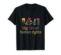 Declaración Floral de protesta por los Derechos Humanos Camiseta