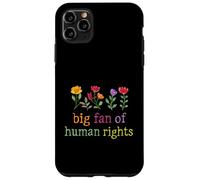 Declaración Floral de protesta por los Derechos Humanos Carcasa para iPhone 11 Pro MAX