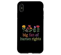 Declaración Floral de protesta por los Derechos Humanos Carcasa para iPhone XS MAX