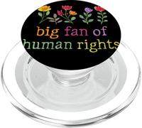 Declaración Floral de protesta por los Derechos Humanos PopSockets PopGrip para MagSafe