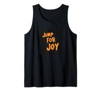 Declaración infantil feliz para Jump for Joy Lovers Camiseta sin Mangas