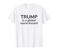 Declaración política audaz de Peligro Moral Global Camiseta