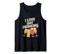 Declaración Social de I Love Day Drinking Fun Camiseta sin Mangas