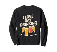 Declaración Social de I Love Day Drinking Fun Sudadera