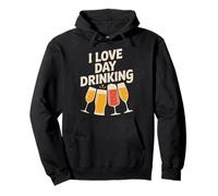 Declaración Social de I Love Day Drinking Fun Sudadera con Capucha