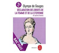 Déclaration des droits de la femme et de la citoyenne | Olympe De Gouges