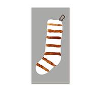 Declea Calcetín navideño con Formas de Madera para Colgar o de pie. Decoración de Navidad, hogar, Fiestas, Eventos, diseño