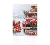 Declea Cuadro moderno de Navidad Regalo Imagen Navidad - Cuadro de pared decorativo decorativo de pared para sala de estar oficina Navidad 40 x 50 cm